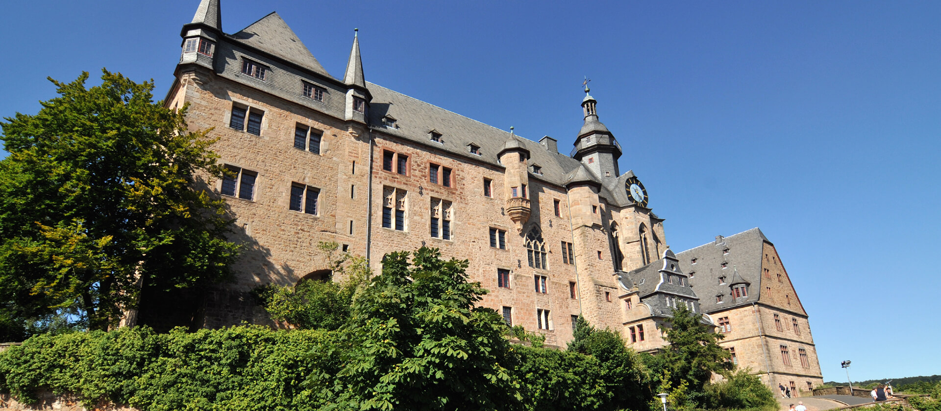 Das Marburger Landgrafenschloss, Credits Georg Kronenberg